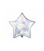 OUTLET Folieballon ster iriserend | 48 cm