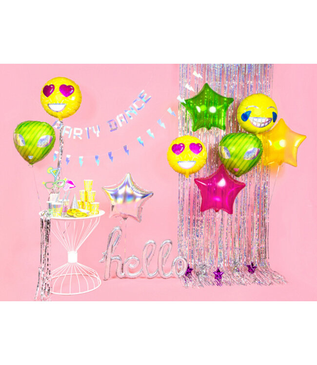 Folieballon ster iriserend | 48 cm