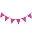 Vlaggenlijn glitter fuchsia | 6 meter