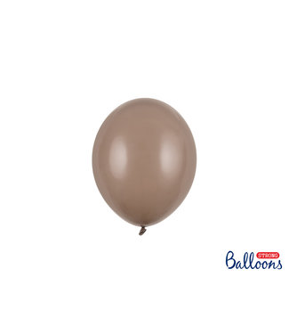 Strong Balloons Ballonnen cappuccino MINI | 5"=12cm|  10 stuks