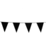 Globos Vlaggenlijn zwart | 10 meter