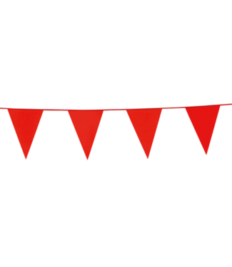 Globos Vlaggenlijn rood - 10 meter