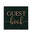 OUTLET Gastenboek velvet groen - 32 pagina's