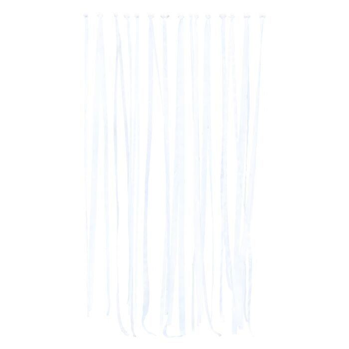 Backdrop bruiloft - 80 meter wit lint