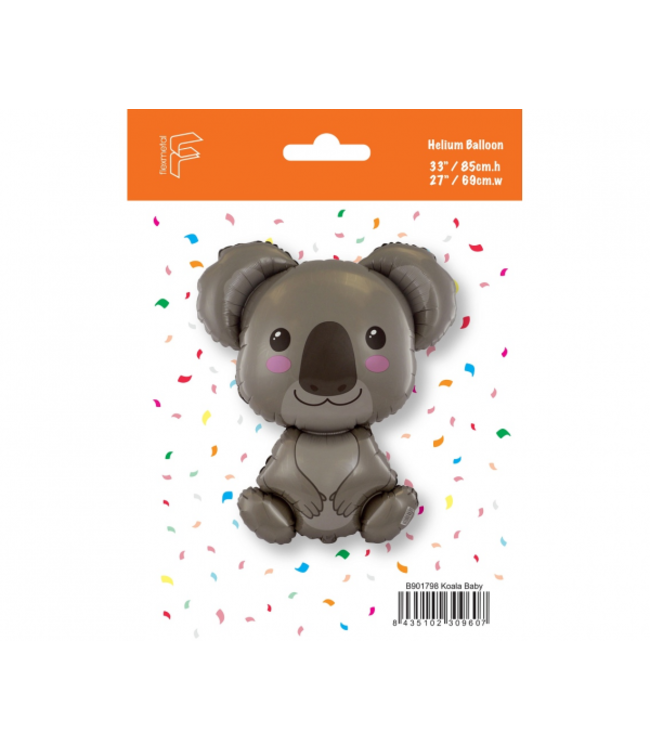 Folieballon KOALA - 85 x 69 cm