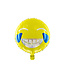 PartyDeco Folieballon Emoji - Smile - 45 cm