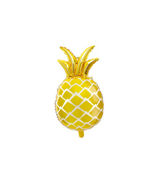 PartyDeco Folieballon Ananas - 63 cm