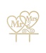 Taarttopper Mr & Mrs hartjes