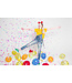 Confetti Kanon gekleurde snippers | Papier | 30 cm