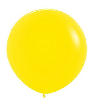 Sempertex Reuzeballon Geel | 60 cm = 24"