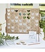 Gastenboek houten hart frame game