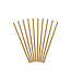 Kraft papieren rietjes - 10 stuks
