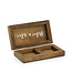 Houten ringendoosje - We do - Mr & Mrs