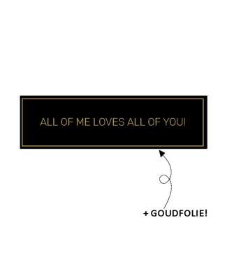 KP Stickers - All of me loves all of you! - zakje 20 stuks