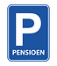 Pensioen XL Deurbord | 33,5x45cm