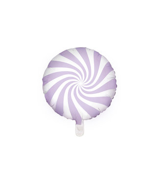 PartyDeco Folieballon candy - lila - 35 cm