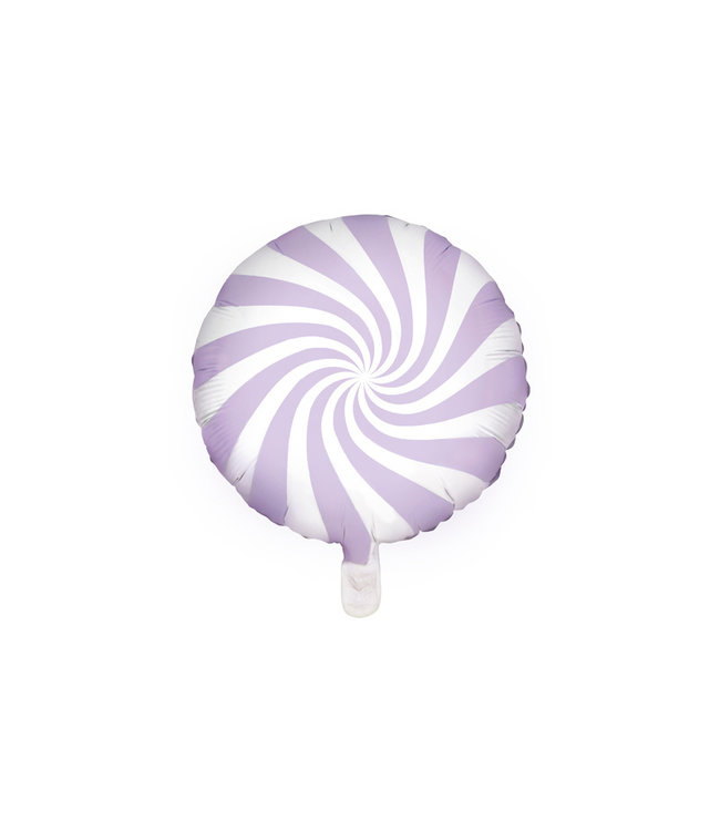 PartyDeco Folieballon candy - lila - 35 cm