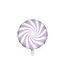 PartyDeco Folieballon candy - lila - 35 cm