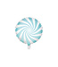 Folieballon candy - lichtblauw - 35 cm