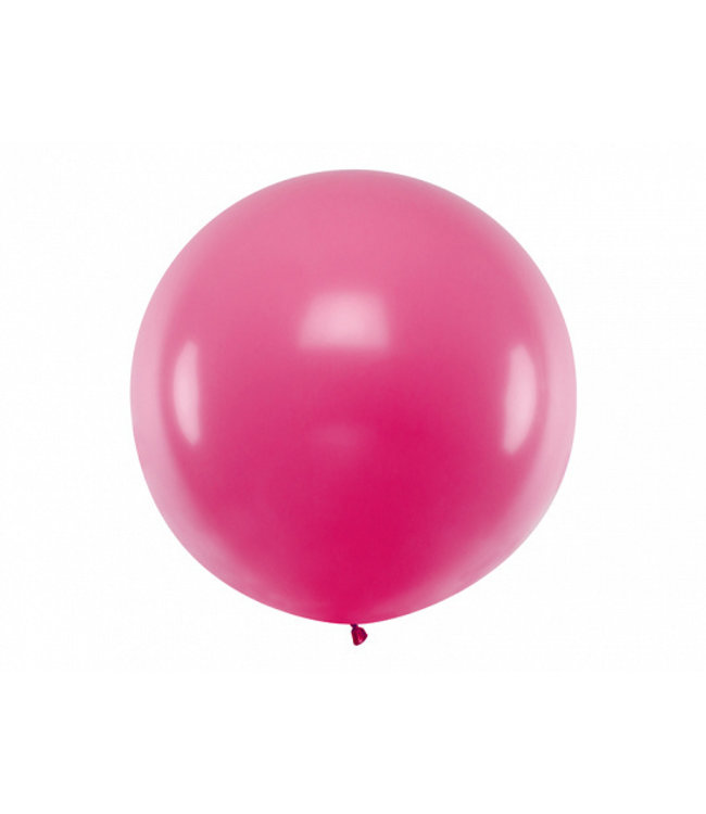 PartyDeco Reuzeballon pastel Fuchsia  | 1 meter
