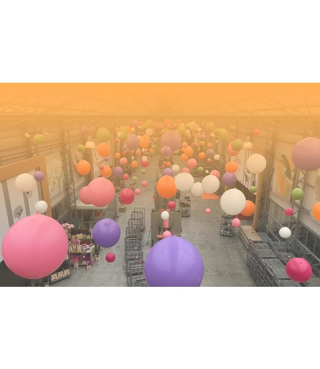 Reuzeballon Rood | 40" = 1 meter