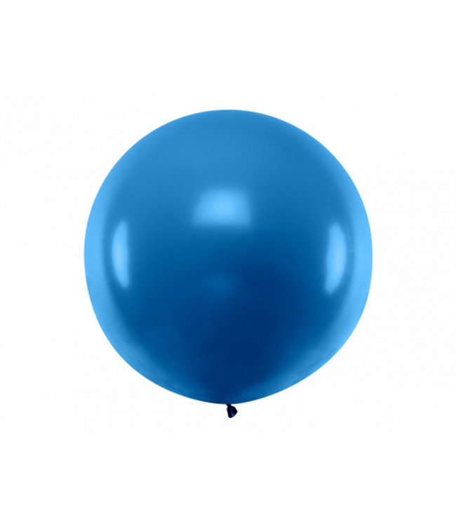 PartyDeco Reuzeballon royal blue | 100 centimeter