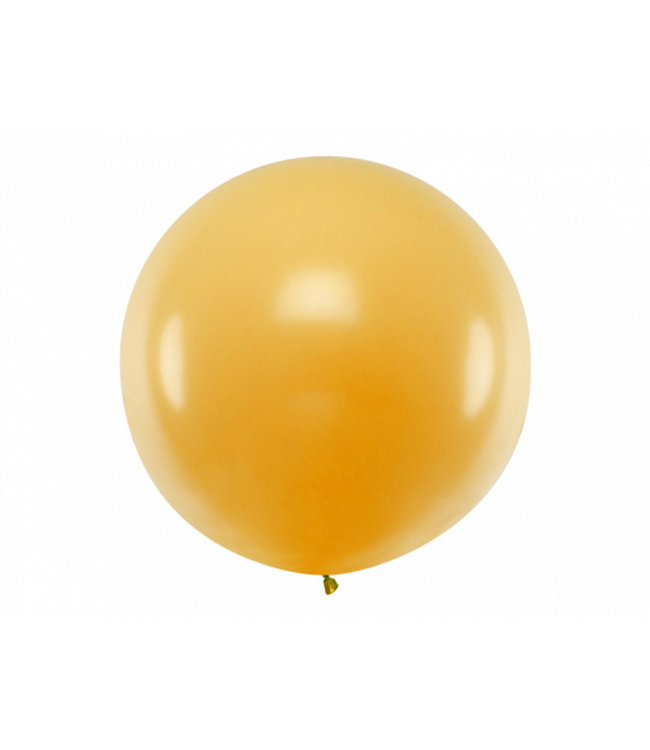 PartyDeco Reuzeballon  goud metallic | 100 cm