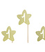 Cupcake Toppers 1st Birthday Gouden Sterren 6 stuks
