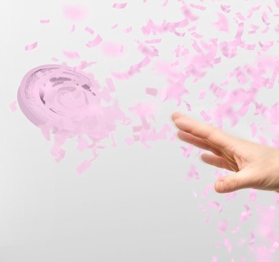 OUTLET - Confetti Frisbee baby Roze - 2 stuks