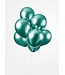 Ballonnen groen - Mirror - Chrome