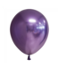 Ballonnen Chrome paars - zakje 5 stuks