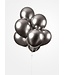 Ballonnen Chrome Spacegrijs | zakje 5 stuks