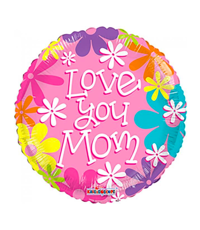 Globos Folieballon - Love You Mom - 45 cm