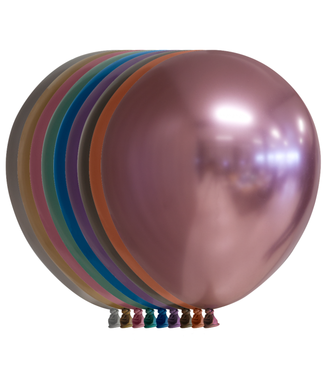 Ballonnen mix - CHROME