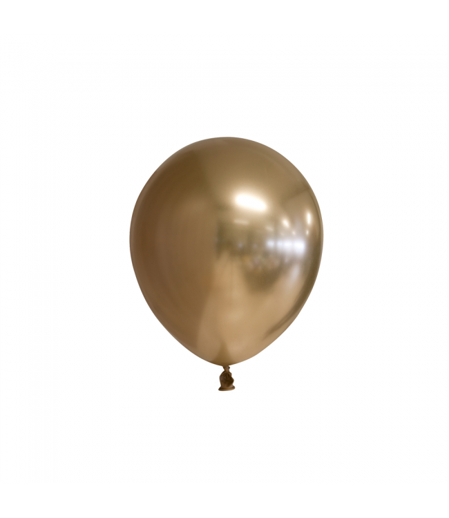 Ballonnen CHROME goud MINI