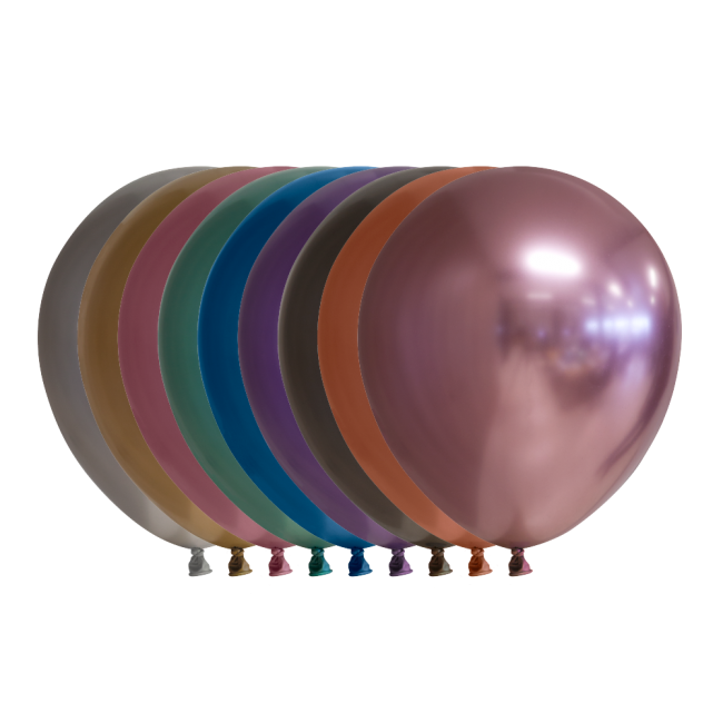 Ballonnen CHROME mix MINI