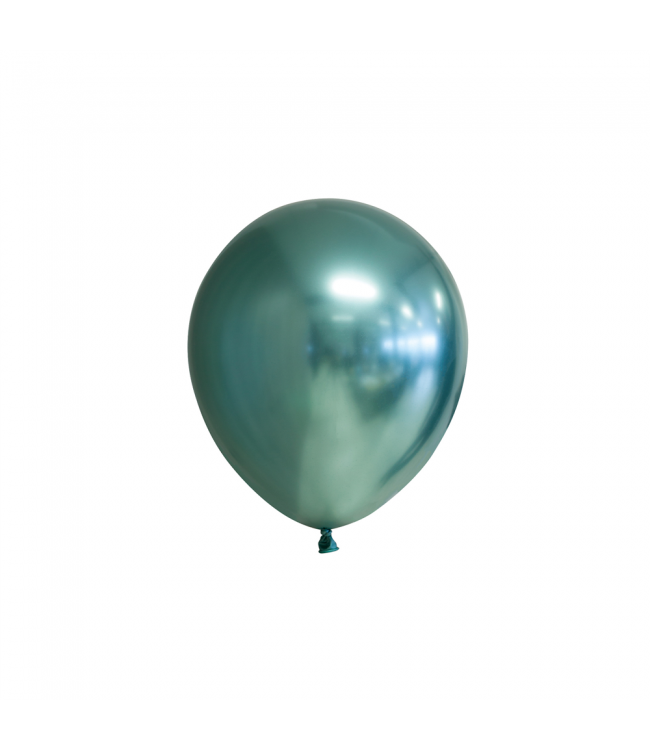 Fiesta Ballonnen CHROME groen MINI