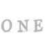 ONE houten letters | Wit | 20 x 60 cm