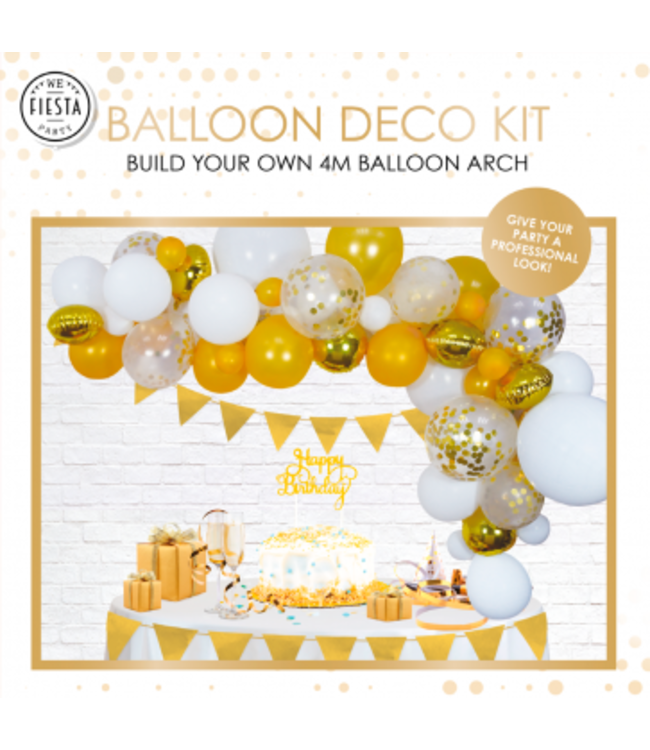 OUTLET Ballonnenboog DIY Goud | 4 meter