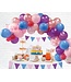 OUTLET Ballonnenboog kit - Roze - Blauw - Paars
