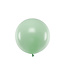PartyDeco OUTLET Reuzeballon pastel pistache | 60 centimeter