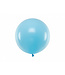 PartyDeco Reuzeballon | pastel lichtblauw - 60 centimeter