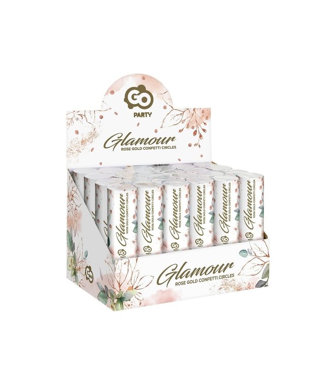 Confettikanon Roségoud | 15cm