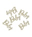 Houten confetti - Baby - 18 stuks