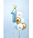 Ballonnenmix - Pastel Lichtblauw - One - 6stuks