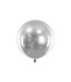 Reuzeballon Zilver - CHROME - 60cm