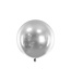 Strong Balloons Reuzeballon Zilver - CHROME - 60cm