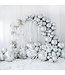 Ballon Glossy - Zilver - 60cm