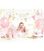 Taarttopper One goud | 19 cm