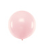 PartyDeco Jumbo pastel ballon - geel - 1 meter